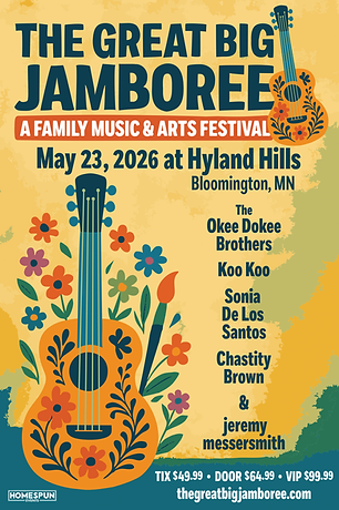 The Great Big Jamboree at Hyland Hills | Homespun Events